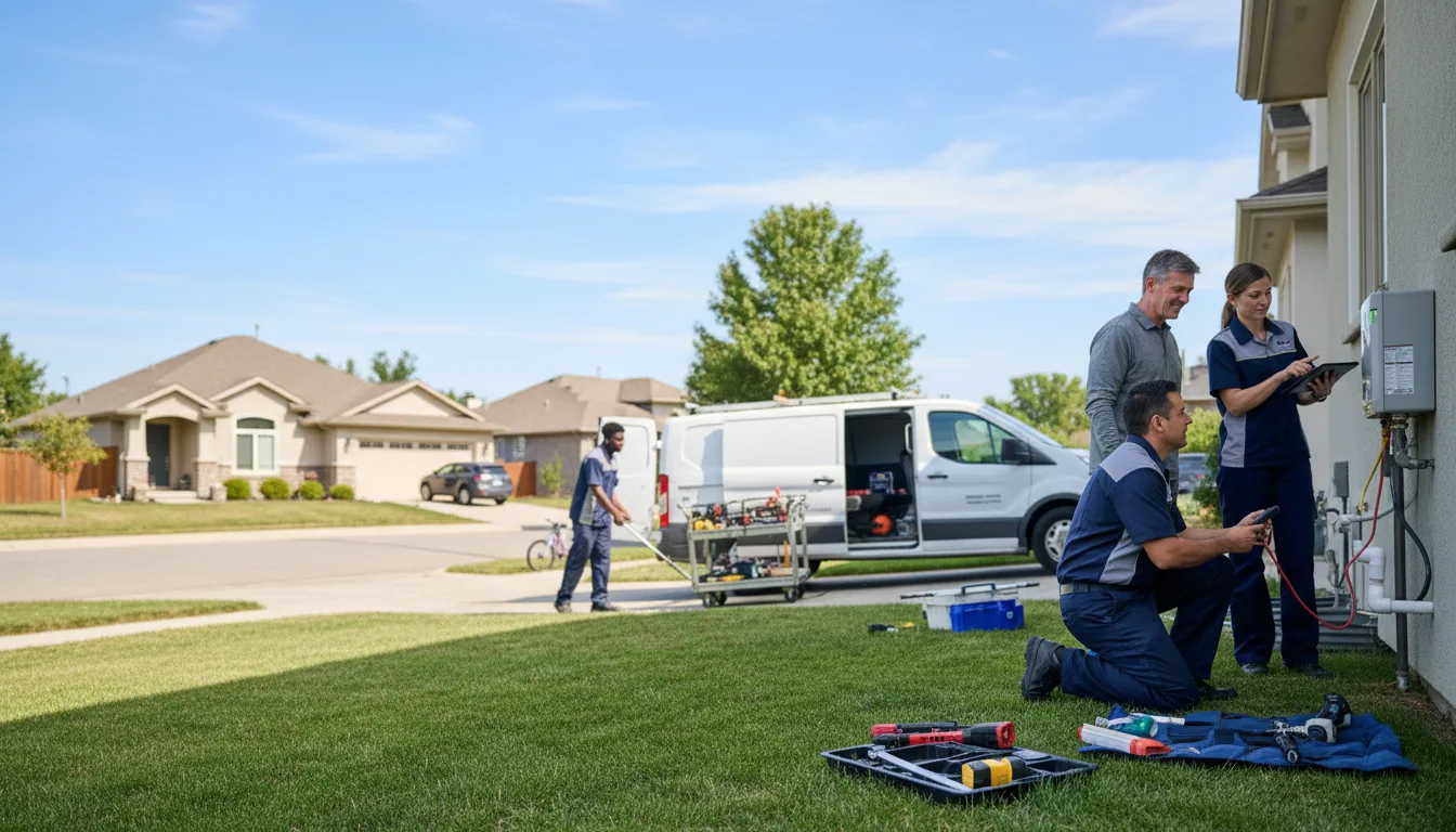 Tankless water heater service in Harborcreek, PA